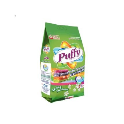 Detergente en polvo para ropa de color con aroma a primavera Puffy (5 kg / 11.02 lb)