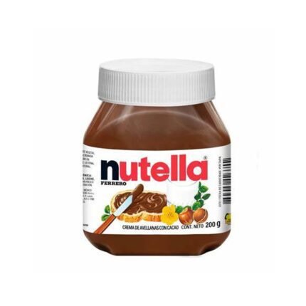 Crema de avellanas con cacao Nutella (200 g / 7.05 oz )