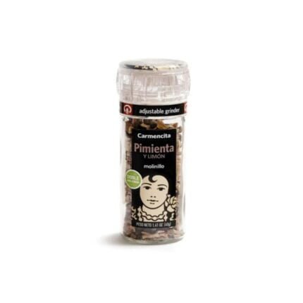 Pimienta y limón molinillo Carmencita (40 g / 1.41 oz)