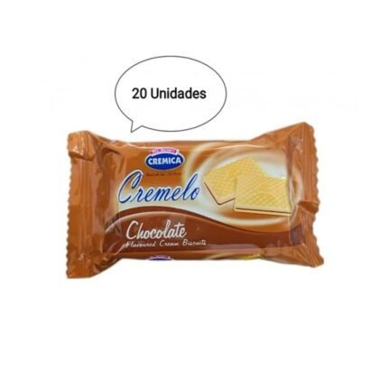 Galletas rellenas con crema de Chocolate Cremica (20 X 22 g)